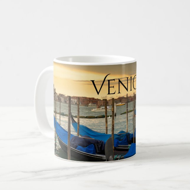 Venedig italiengondoler kaffemugg (Framsida vänster)