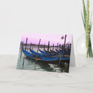 Venedig-Italiens hälsningskort Kort