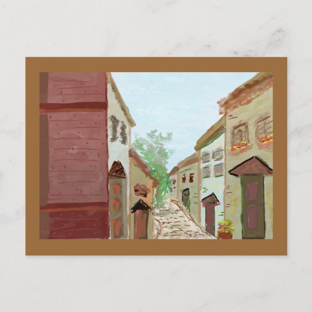 Venedig,Italiens målning Vykort (Framsida)