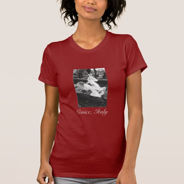 Venedig italienT-tröja med skjortan för T-shirt (Framsida)