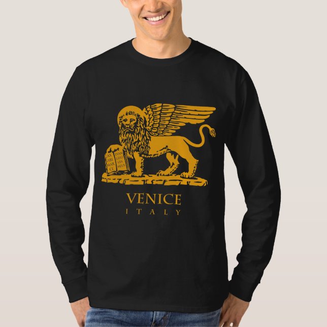 Venedig Jackar Arm Tee Shirt (Framsida)