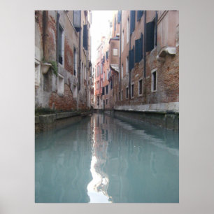 Venedig kanal poster