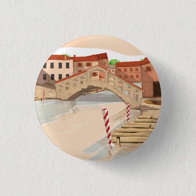 Venedig Knapp (Framsida)