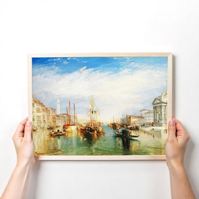 Venedig, Madonnas hamn av J. M. W. Turner Pho Fototryck (Skapare uppladdad)