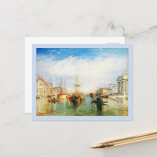 Venedig, Madonnas hamn av J. M. W. Turner Pos Vykort