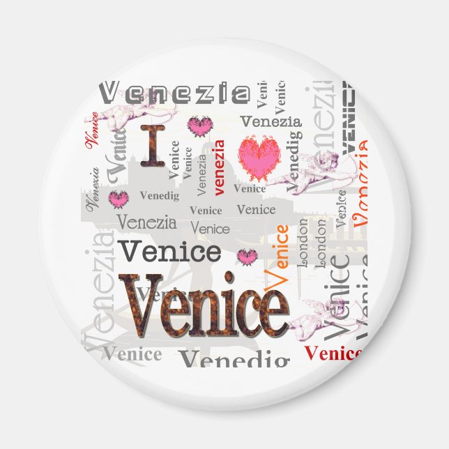 Venedig Magnet (Framsidan)