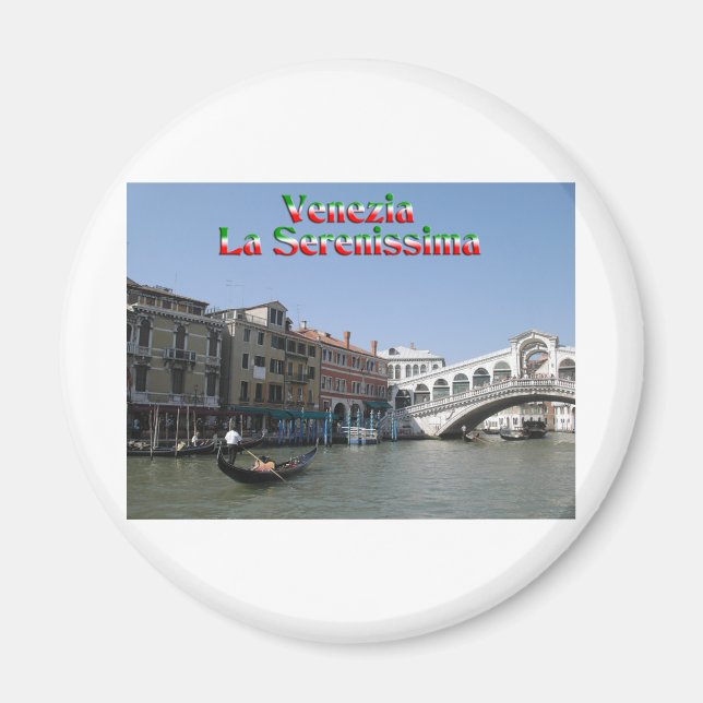 Venedig Magnet (Framsidan)