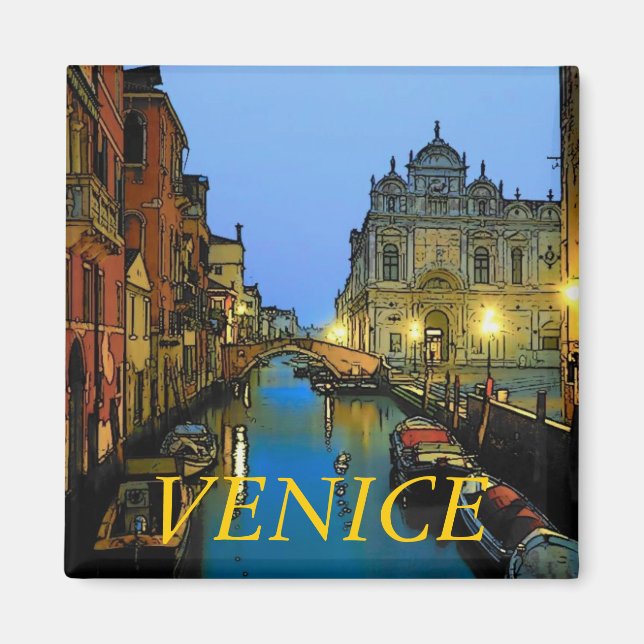 Venedig Magnet (Framsidan)