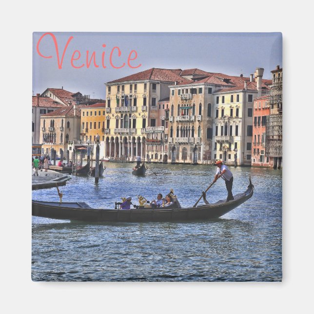 Venedig Magnet (Framsidan)