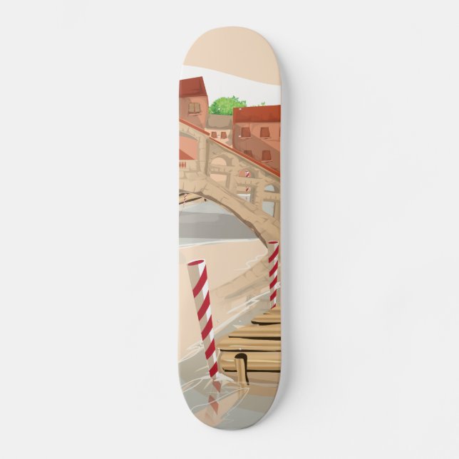 Venedig Mini Skateboard Bräda 18,5 Cm (Framsida)
