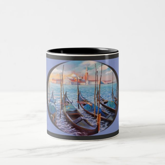 Venedig mug. Två-Tonad mugg (Center)