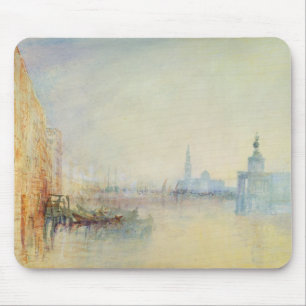 Venedig munnen av den storslagna kanalen, c.1840 musmatta