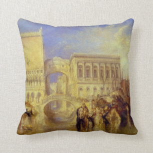 Venedig överbrygga av suckar vid J.M.W. Turner Kudde