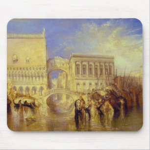 Venedig överbrygga av suckar vid J.M.W. Turner Musmatta
