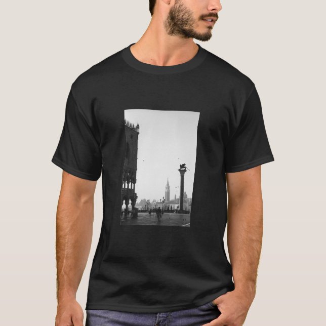 Venedig påskyndade lejona St Mark kvadrerar Tee (Framsida)