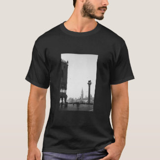 Venedig påskyndade lejona St Mark kvadrerar Tee Shirt