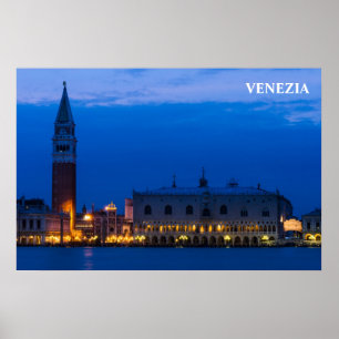 Venedig Poster med San Marco Square