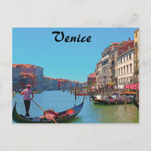 Venedig-postkort Vykort
