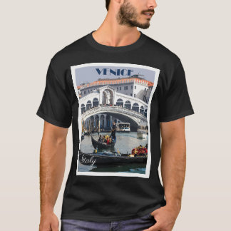 Venedig Retro Poster T Shirt