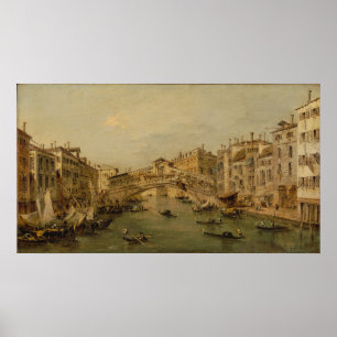 Venedig Rialto Poster