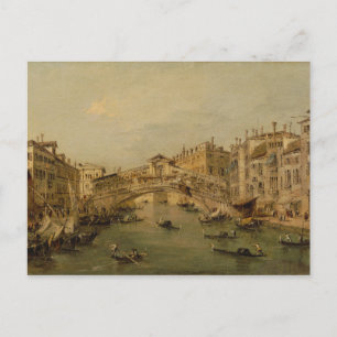 Venedig Rialto Vykort