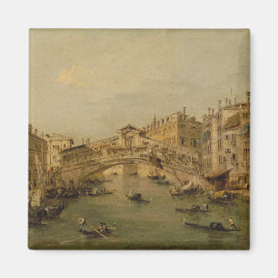 Venedig Rialtoen Magnet