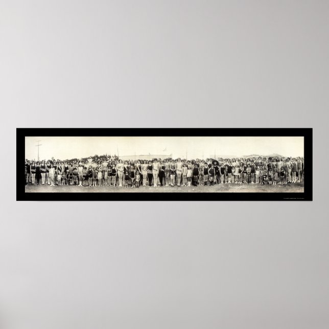 Venedig Skönhetstävling, CA Photo 1926 Poster (Framsidan)