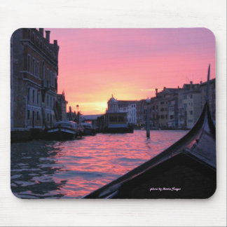 Venedig solnedgång musmatta