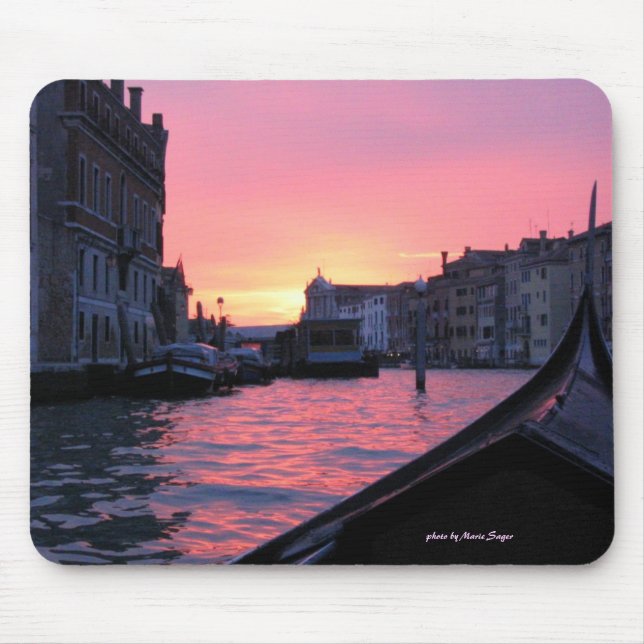 Venedig solnedgång musmatta (Framsidan)