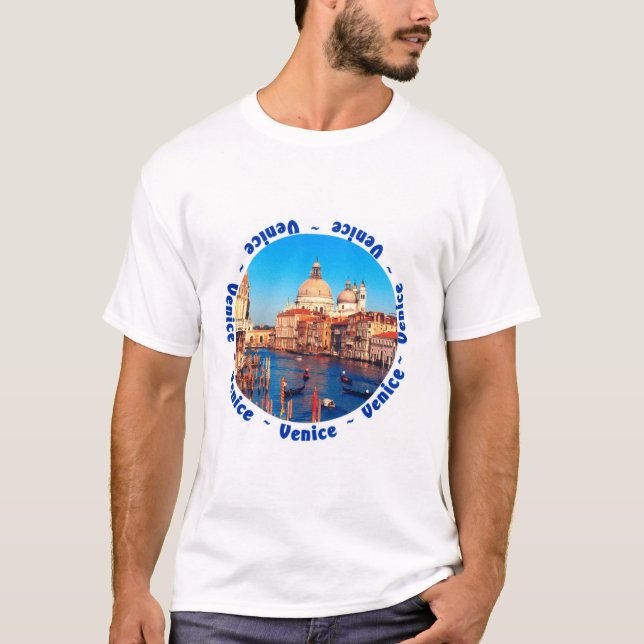 Venedig souvenirt-skjorta tee (Framsida)