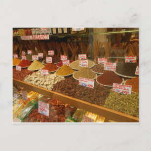 Venedig Spice Market Vykort