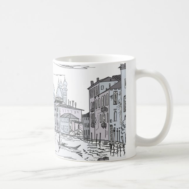 Venedig Staden på vatten Kaffemugg (Höger)