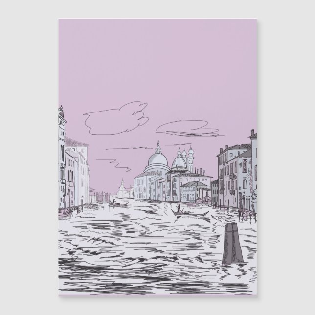 Venedig Staden vid vatten (Framsida)