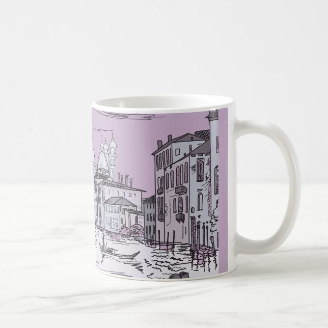 Venedig Staden vid vatten Kaffemugg (Höger)