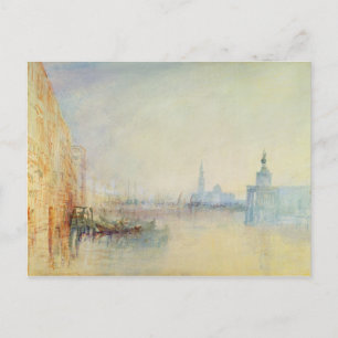 Venedig, Storkanalens mun, c.1840 (w/c) Vykort