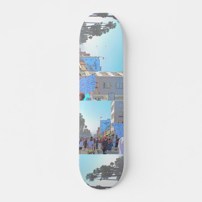 Venedig strand, CA Mini Skateboard Bräda 18,7 Cm (Framsida)