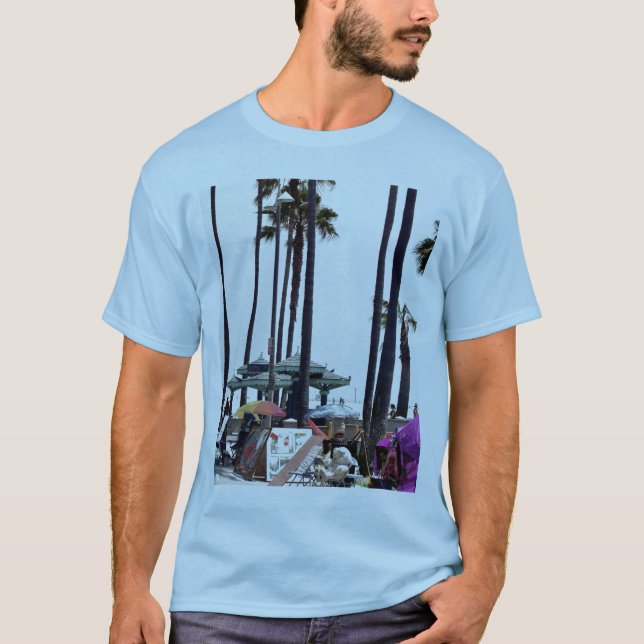 Venedig strand CA Tee Shirt (Framsida)