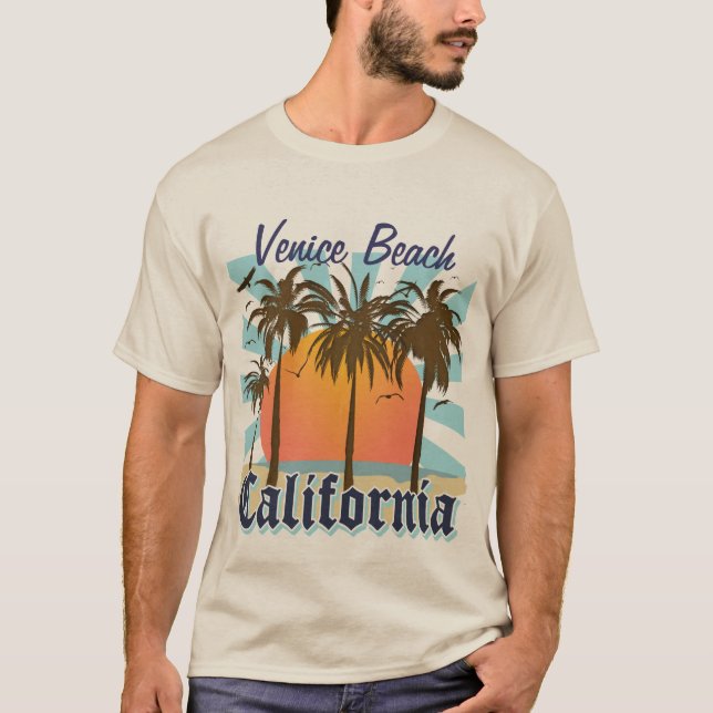 Venedig strand Kalifornien T-shirt (Framsida)