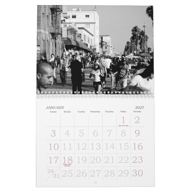 Venedig strandkalender 2010 kalender (Jan 2027)