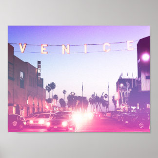 Venedig-tecken Poster