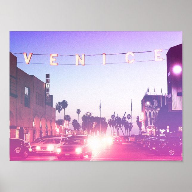 Venedig-tecken Poster (Framsidan)