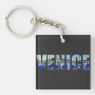 Venedig-text och Venedig-landskap