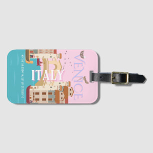 Venedig Travel Art, Italien, Retro Travel Art Bagagebricka