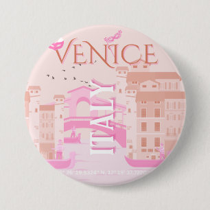 Venedig Travel Art, Italien, Travel Art, Pastel Knapp