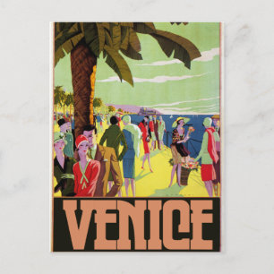 Venedig Travel Artwork Vykort