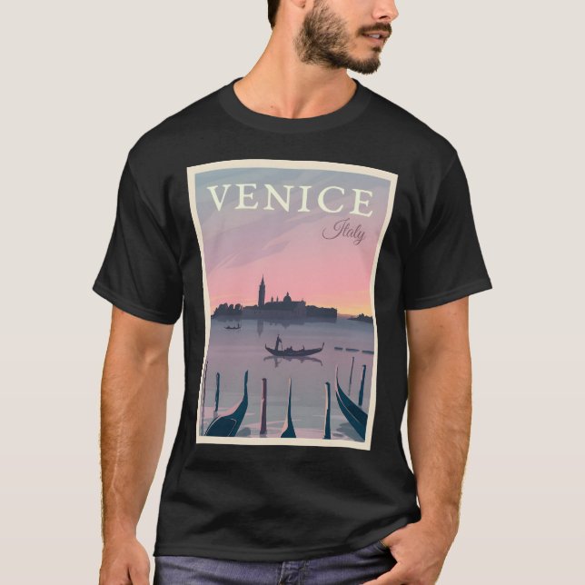 Venedig Travel T Shirt (Framsida)