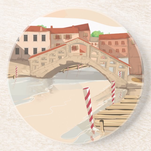 Venedig Underlägg Sandsten (Framsidan)
