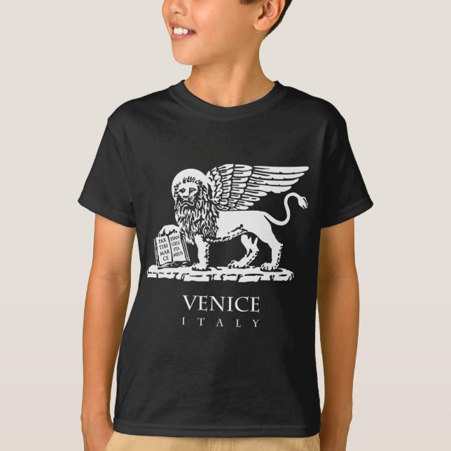 Venedig vapensköld tee shirt (Framsida)