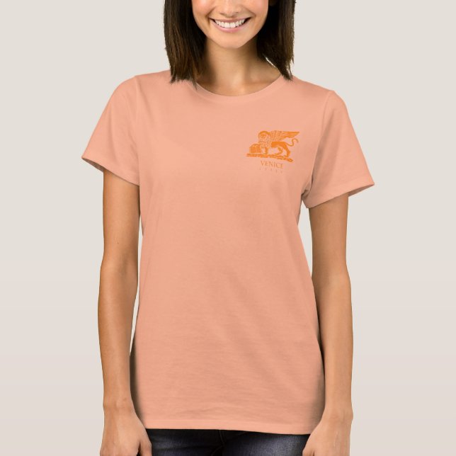 Venedig vapensköld tee shirt (Framsida)
