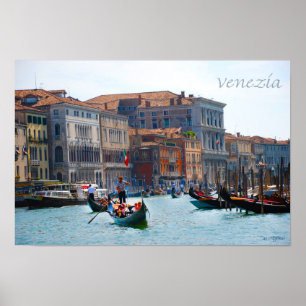 Venedig Venezia affisch